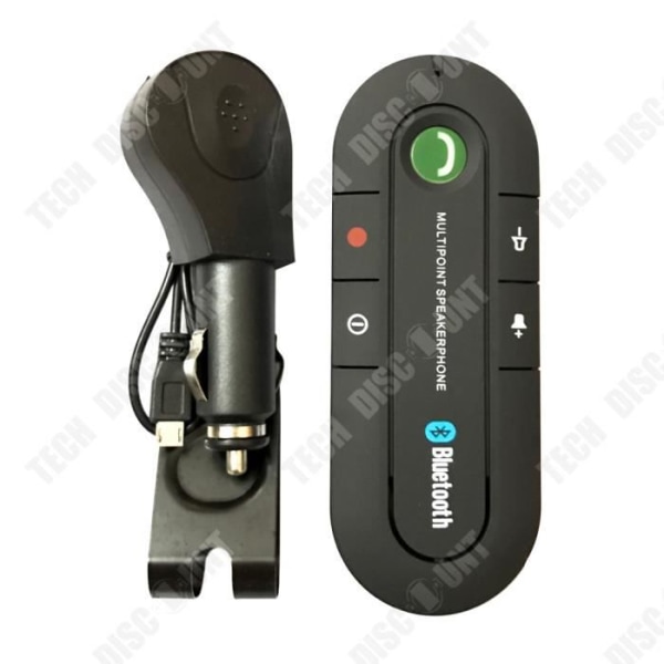 TD® Solskærm bil bluetooth hænder fri bil bluetooth telefon version 4.1 adapter modtager bluetooth
