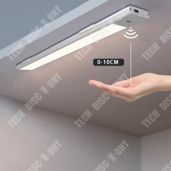 TD® Lang lysestang med sensor 30cm Sæt af 3 Trådløs design Manuel scanning sensor Væglampe