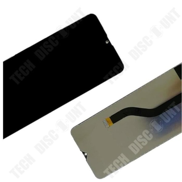 TD® Samsung Galaxy A20s A207 LCD-näyttö MUSTA kosketusnäyttö LCD + Työkalusetti + Liima B7000