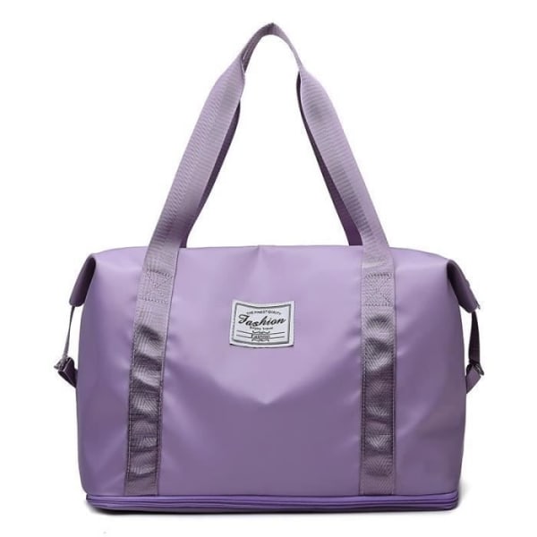 Lila - hopfällbar resväska med extra stor kapacitet för kvinnor, väska, handbagage, förvaring, väska