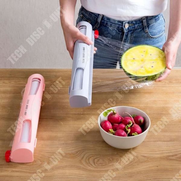 TD® plastfilm dispenser professionell låda aluminium dispenser kök tillbehör fräs