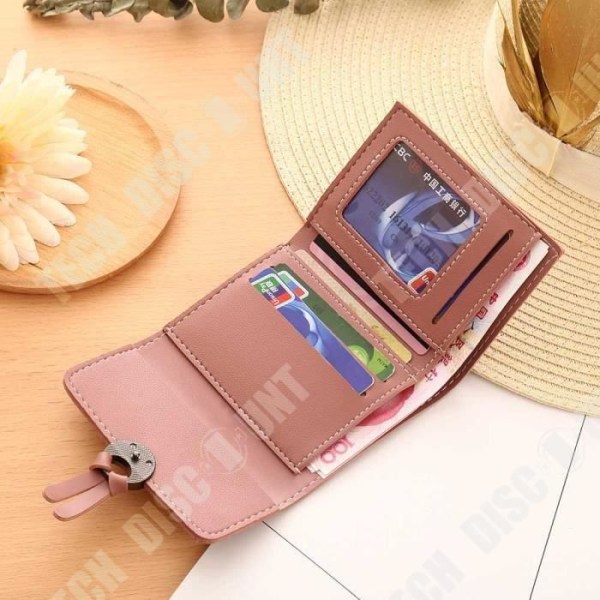 TD® Terracotta Brun färg PU Läder Myntväska /Kvinnor Plånbok Korthållare Plånbok Multi-Storage Multi-Pocket