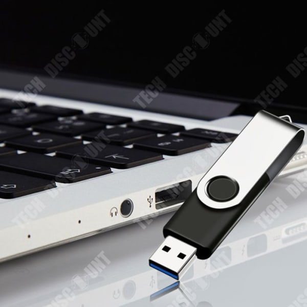 TD® High Capacity 256 GB Hi-Speed 3.0 USB-minne Snygg och hållbar svart metallkropp för surfplattor, PC, etc.