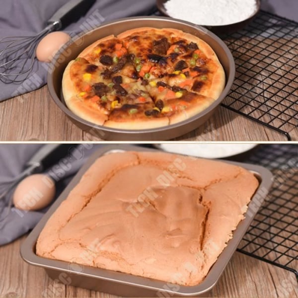 TD® Non-stick carbon steel springform cake pan, bread box, pizza mold, baking tool set