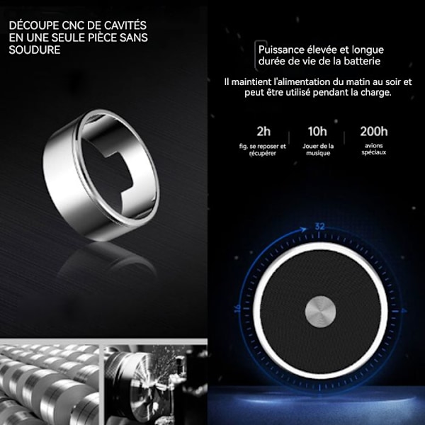TD® MINI-KAIUTTIMEN BLUETOOTH - MP3-LEETTÄJÄ MICRO-SDHC 32GO MAKS. PUHELIMILLE, TABLETEILLE... (HOPEA)