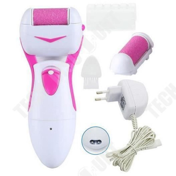 Elektrisk hård hud fingernagel fil anti-callus genopladelig professionel spa fodpleje blød unisex død hud