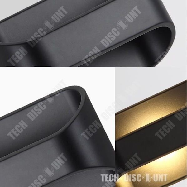 TD® væglampe kontor stue soveværelse kraftig LED natlampe moderne minimalistisk dekoration korridor trappe kreativ lysende