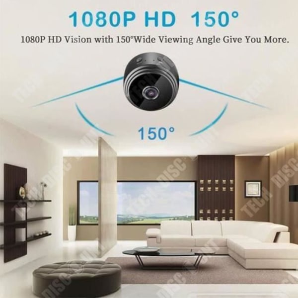 TD® 1080P WiFi Night Vision Camera Trådlös gratis 32GB minneskort