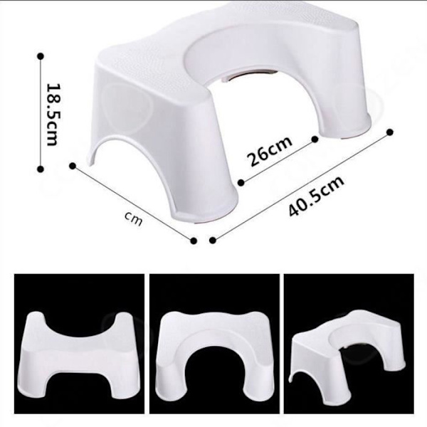 CONFO® Toilet stool, potty stool, footrest for the toilet, pregnant women, elderly children, toilet seat, stool Vit