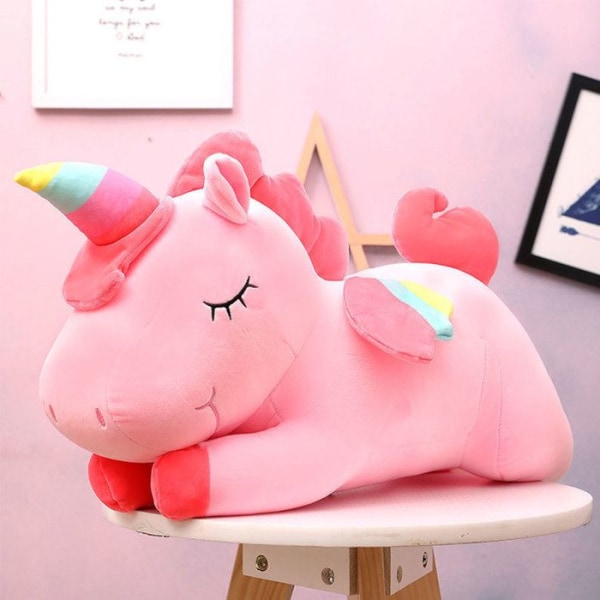 Plush toy - TD® - Unicorn - 60 cm - Soft - Comfortable - Cotton PP Regnbågens färger