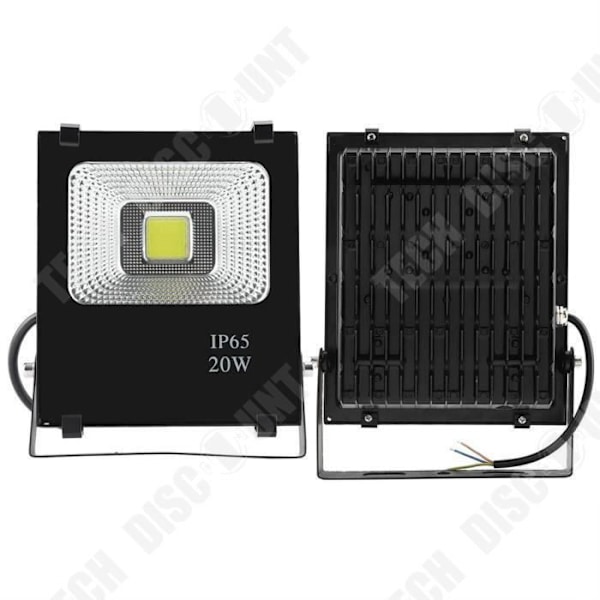 TD® LED Projektorlampe 50 W Udendørs LED Spot/ Flomlys til Have, Gård, terrasse, Plads/ Meget lysende Belysning