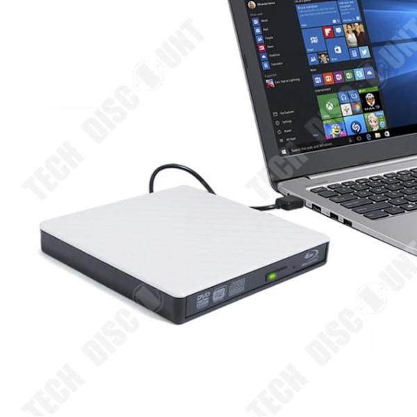 TD® USB3.0 extern Blu-ray-enhet, ny universell Lingwen DVD-brännare för stationär bärbar dator
