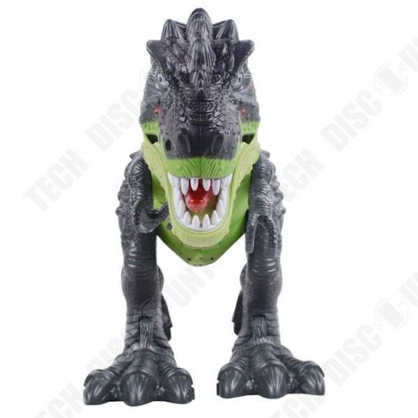 TD® elektrisk dinosaurieleksak, simulering av Tyrannosaurus Rex-modell, musiksimulering - present till barns födelsedag eller