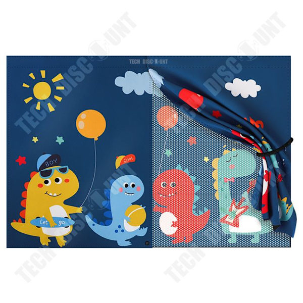 TD® Magnetisk bilsolafskærm, bilsolafskærm, sidevinds solafskærm, varmebeskyttelse 50x68CM