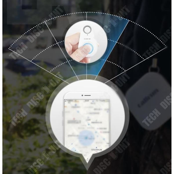 trådløs bilnøgler finder med objektsøger, anti-tab, smartphone android, intelligent nøgler finder