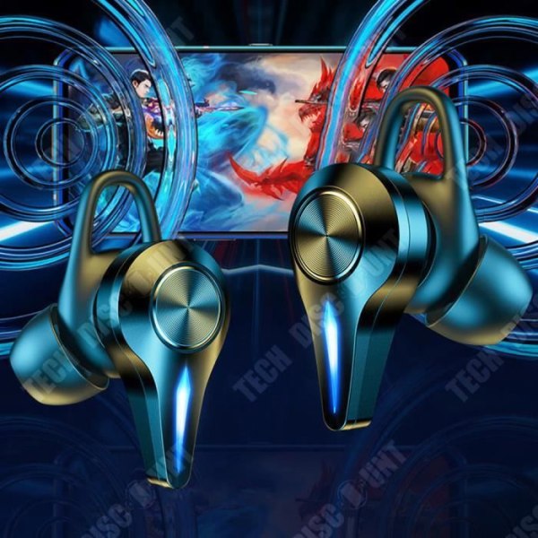 TD® Bluetooth Headset Gaming Bluetooth Headset Trådlöst Bluetooth Headset med låg latens