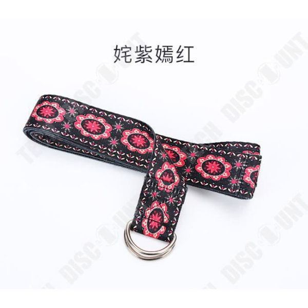 TD® 1 stk holdbar strækbar strap til at trække Yoga bælte til hjemme Sport