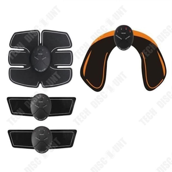 TD® Elektrisk muskelstimulation maskine hofte træning øvelse sport styrketræning elektrisk stimulation 6 modes 10 intensiteter