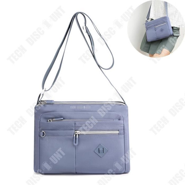 TD® Kvinnors mångsidig vattentät ryggsäck med stor kapacitet Canvasväska Mode Enkel One Shoulder Messenger Bag Nyl Ryggsäck