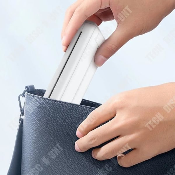 TD® Pieni lämpöpainin 800 mA Langaton tulostus Nopean paperin ulostulo Lämpötilausta ilman mustetta Sopii paperille