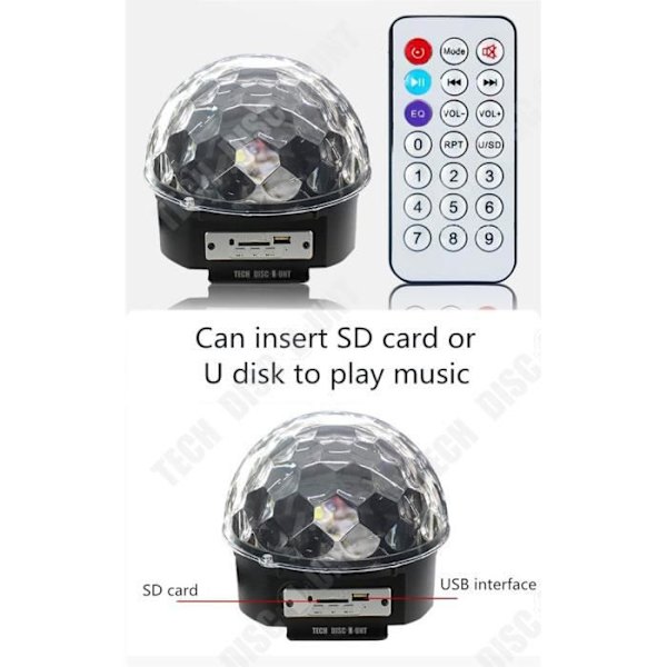 TD® Tunnelmoodi Valot Musiikki M