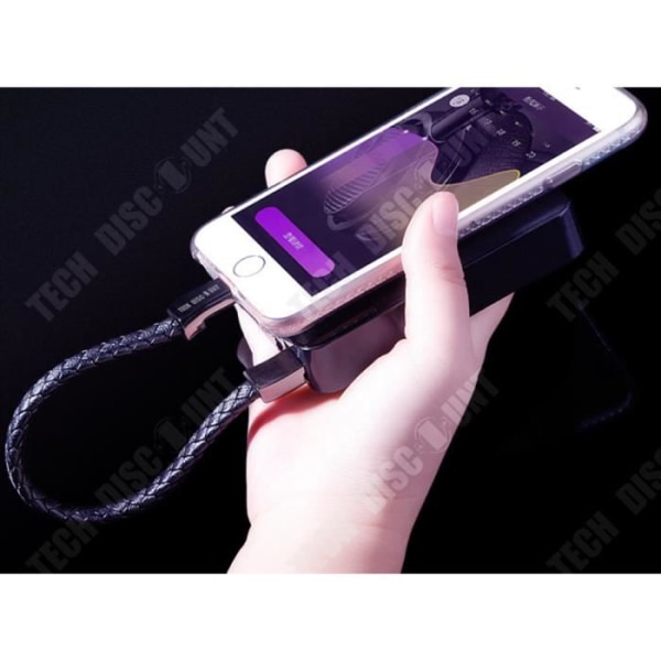 TD® Datakabel til Iphone mobiltelefon armbånd oplader Type C strømledning til mode håndled til Micro USB