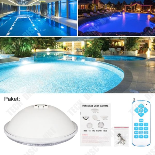 TD® LED PAR56 Pool Belysning Vandtæt IP68 Pool Spotlys Pool Belysning Pool Spotlys