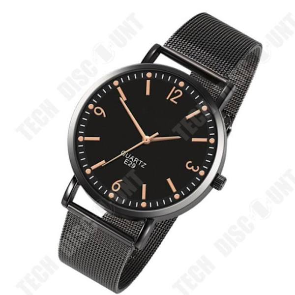 TD® Quartz Urmænds Casual og Business Series Mesh Rem Gaveur 21424610
