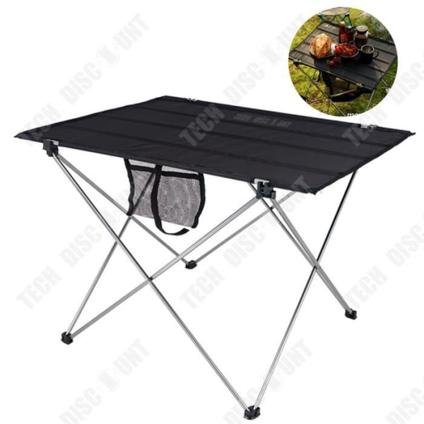TD® Fällbord utomhuscamping bärbar förvaring ultralätt aluminiumlegering stort picknick grill fritidsbord