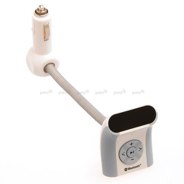 FM-sändare + Bluetooth Audio + Handsfree-kit Cigarettändare TF-kort USB