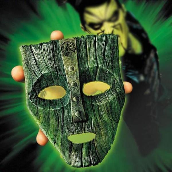 Forklædt Monster Maske Cosplay Prank Gud Halloween Harpiks - CONFOZEN - Rocky - Grøn - Voksen