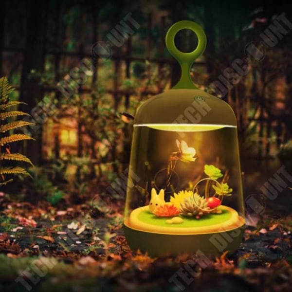 TD® Cross-border populär kreativ led-bordslampa usb sovrum sänglampa nattlampa 2020 kreativ julklapp växtlampa