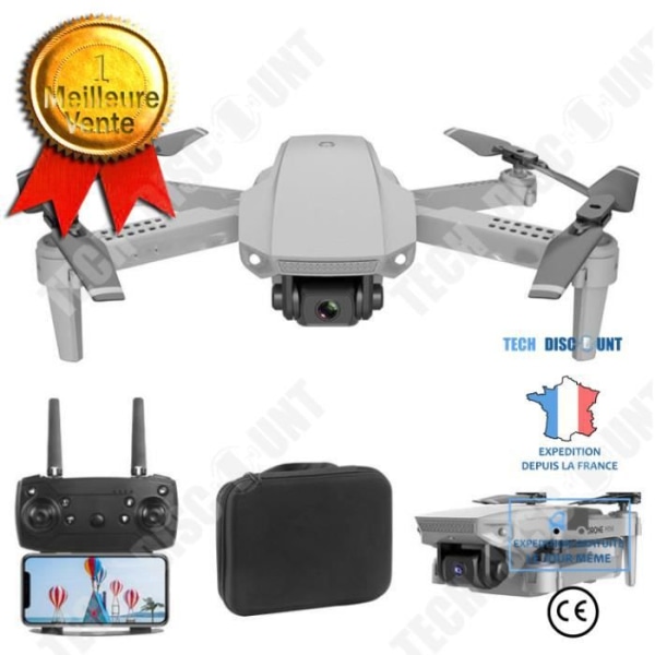 TD® Folding drone flygfotografering HD 4k kamera quadcopter E88 fjärrkontrollflygplan
