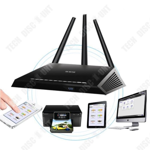 Langaton reititin - TD - AC Smart - 1900M - Kaksoisbandi - Gigabit - 4 porttia
