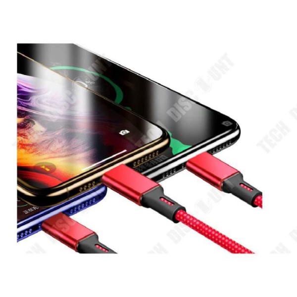 USB TD® Kabel Design 3 i 1 Hurtig og sikker dataoverførsel
