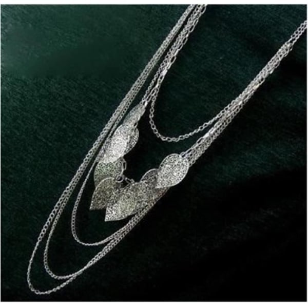 LCC® Silver Långt Halsband Dammodesmycken Vintage Bohemian Personligt Dubbelkedja Halsband