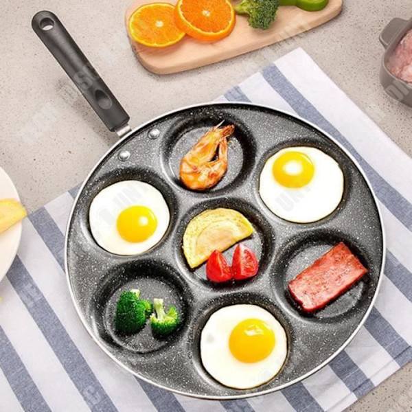 TD® 7-håls non-stick stekpanna Stekt ägg Köksredskap -LAT