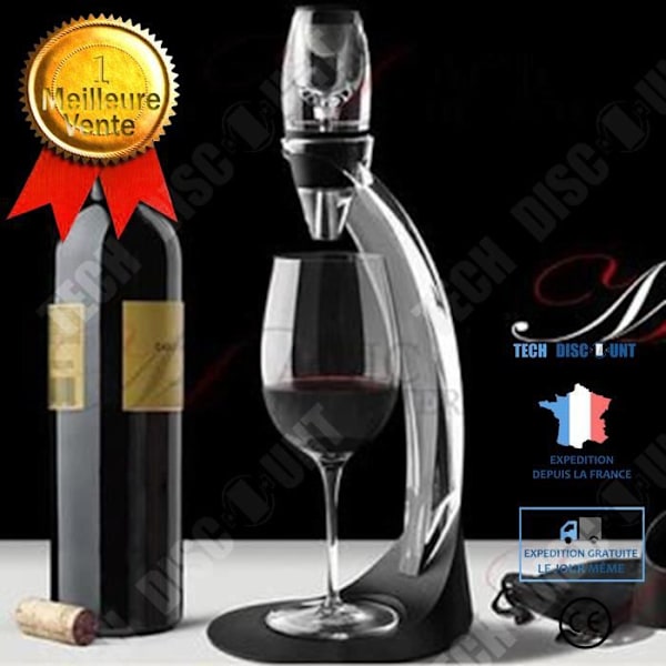 luftare kit fristående vinkaraffset omedelbar professionell vinhandlare fina vinaromer elegant design idealisk present