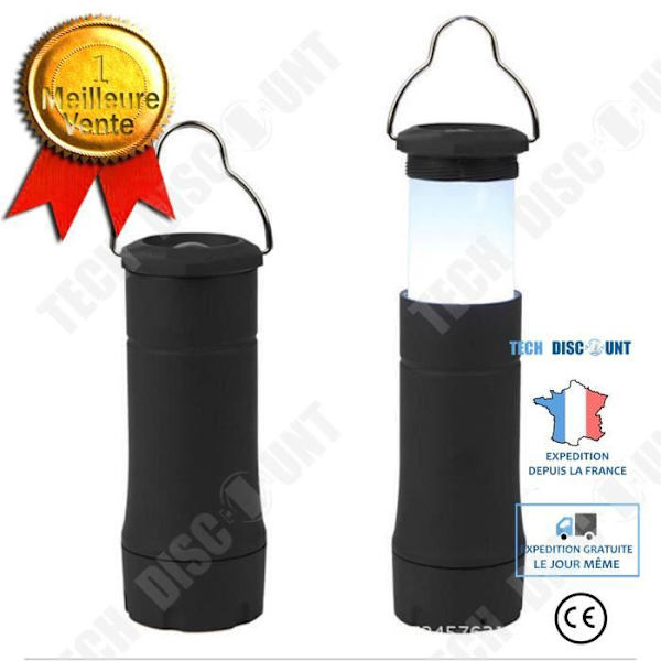 TD® Bärbar Mini LED Blinkande Glödlampa Camping Lykta Utomhustält Lampa Camping Vandringslampa Nattläger