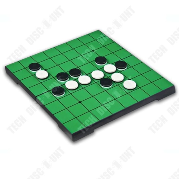 TD® engelsk version Black and White Go Brädspel Adult Black and White Go Color Box med magnetisk spelbräde