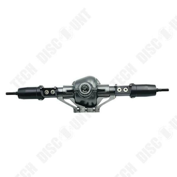 TD® Set med 2 1-10 RC Bil Reservdel Tillbehör legering fram- och bakaxel för axiell SCX10 D90 cr772 larvaxel