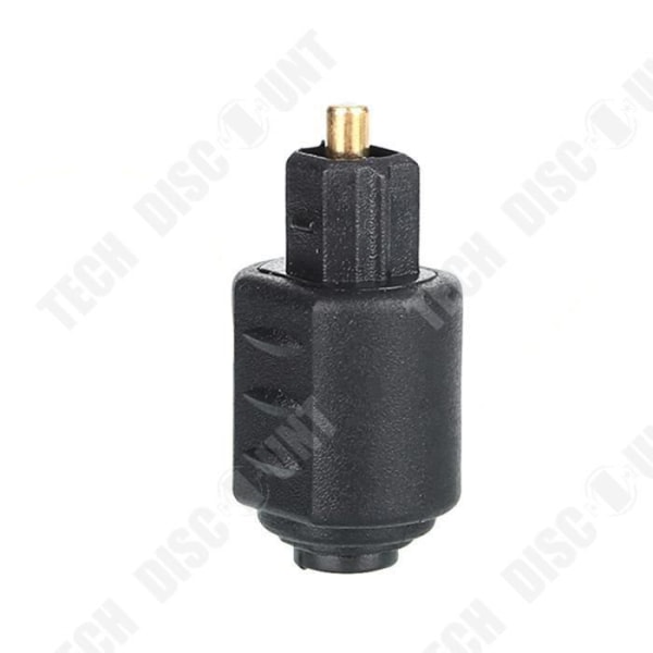 Digital audio adapter - TD® - 3.5mini Square to round - Fiber optic - Lossless signal - HI-FI