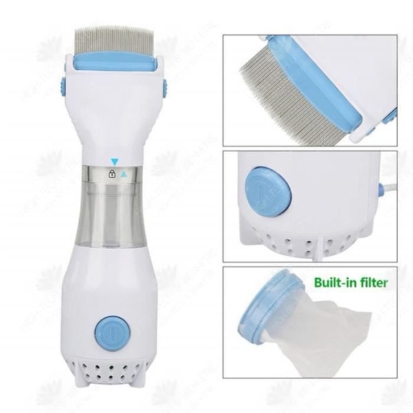 HTBE® Electric Pet Cleaner Hårrengöring Multifunktionell fysisk rengöring Hygien Cleaner Comb