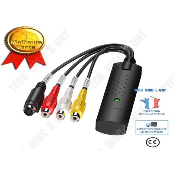 TD® videoovervågningsoptageskorts USB videooptager boks