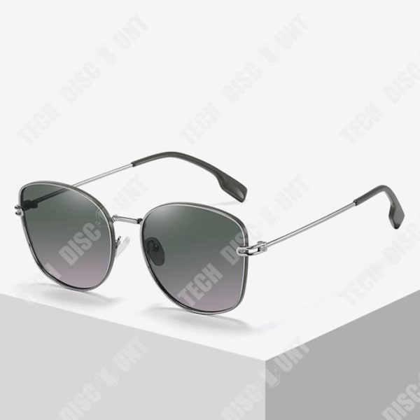 TD® New Net Red Fashion Gradient Solbriller Trendy Metal Damer Anti-ultraviolet Premium Følelse Polariserede Solbriller