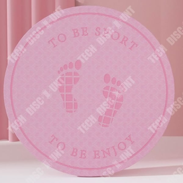 TD® Round Rope Jumping Mat Stötdämpande Ljudisolerad Mute filt Tjock Inomhus Utomhus Hoppa Rope Matta