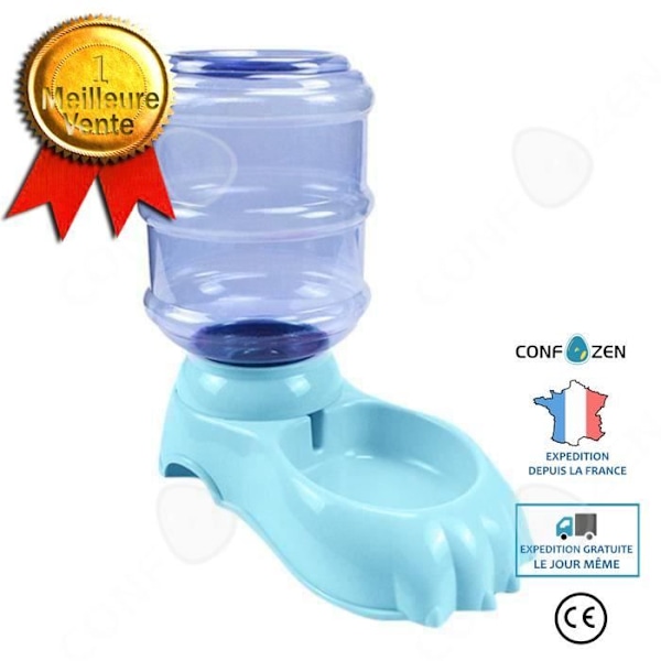 BOWL - CONFO - Automatisk matare - 3,5L - PET plast - Blå blå