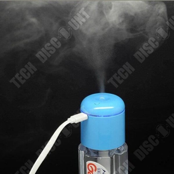 TD® Bärbar USB Luftfuktare Eterisk Oljespridare Flaska Form Mini Luftfuktarlock Elektrisk Fleranvändning