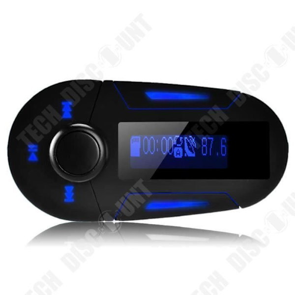 TD® Kit FM-sändare Bluetooth MP3-spelare med USB för bil - Autotillbehör SD-kortläsare, handsfree-kit, USB