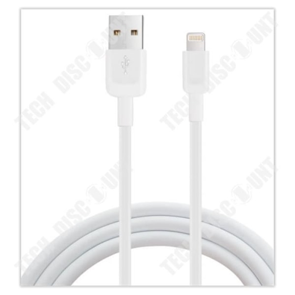 TD® Valkoinen USB-kaapeli Yhteensopivuus iPhone iPad Matkapuhelin Tabletti ja Muut Nopea Tiedonsiirto Lataus USB-portti